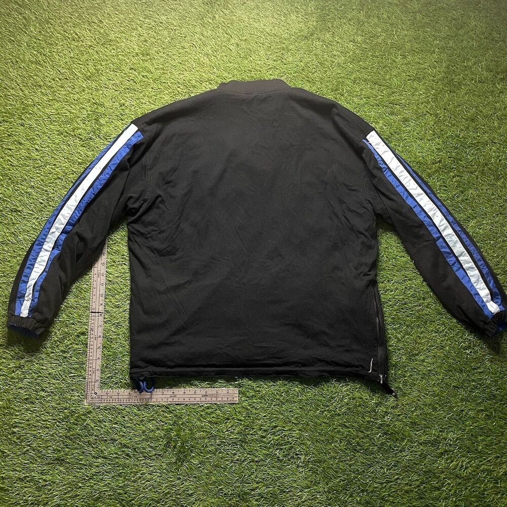 VTG NCAA Kansas Jayhawks Reversible Jacket Mens XL Starter Pullover 90s Vintage - Picture 16 of 16